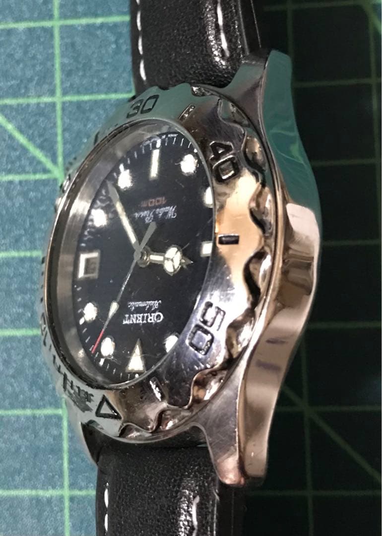 【動作品】ORIENT オリエント ダイバー 自動巻 機械式 メンズ 腕時計