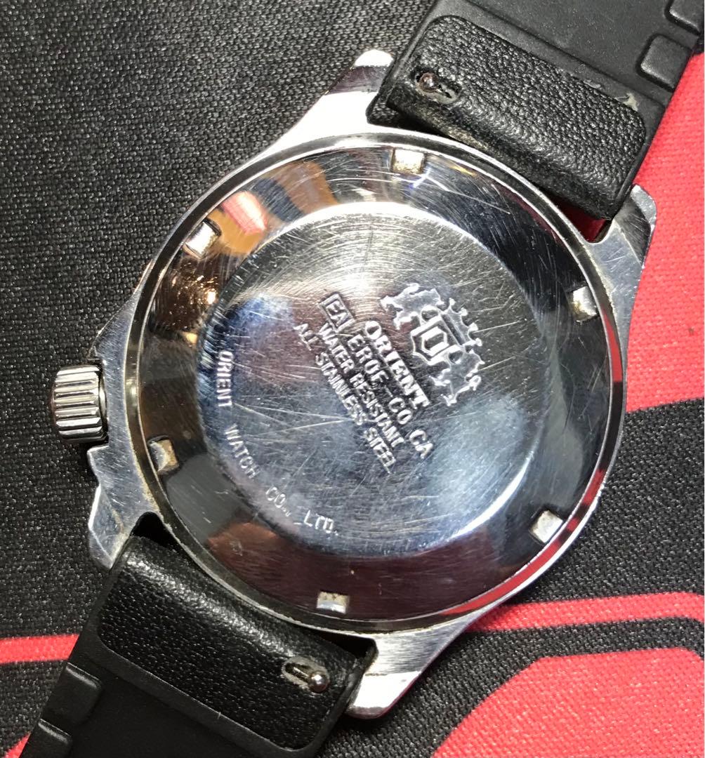 【動作品】ORIENT オリエント ダイバー 自動巻 機械式 メンズ 腕時計