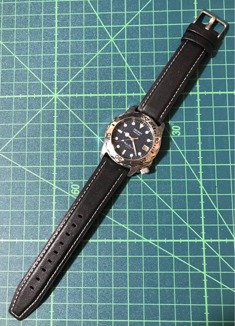 【動作品】ORIENT オリエント ダイバー 自動巻 機械式 メンズ 腕時計