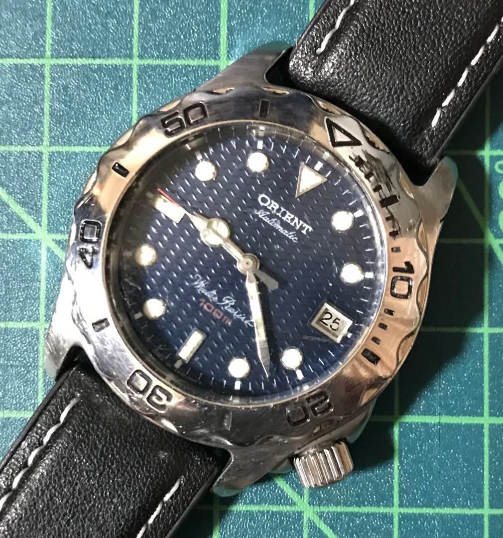 【動作品】ORIENT オリエント ダイバー 自動巻 機械式 メンズ 腕時計