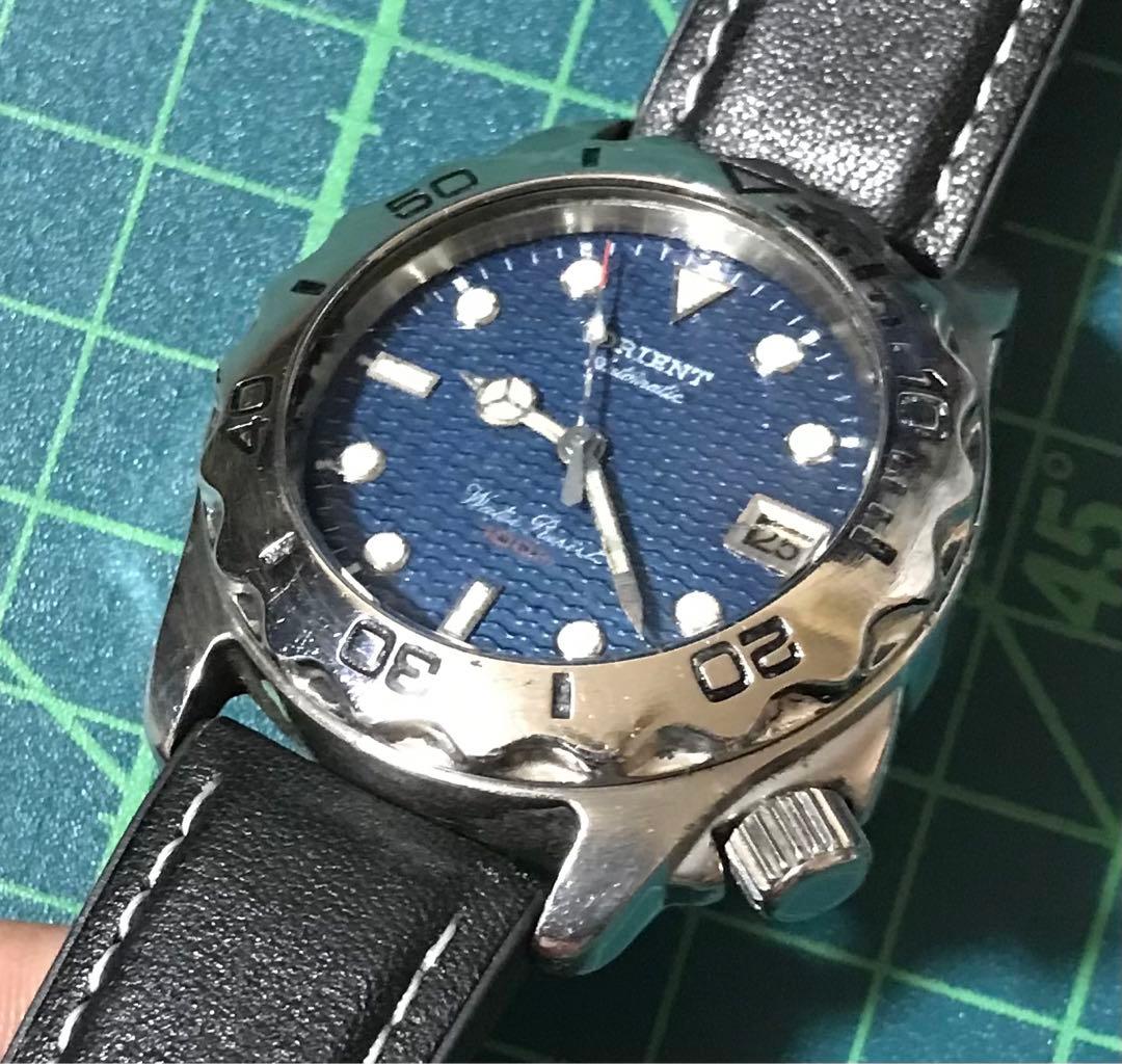 【動作品】ORIENT オリエント ダイバー 自動巻 機械式 メンズ 腕時計