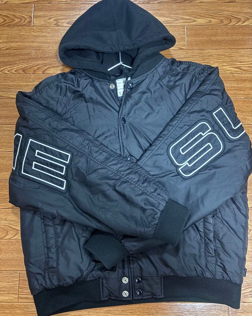Supreme 24SS Hooded StadiumJacket ブラック M