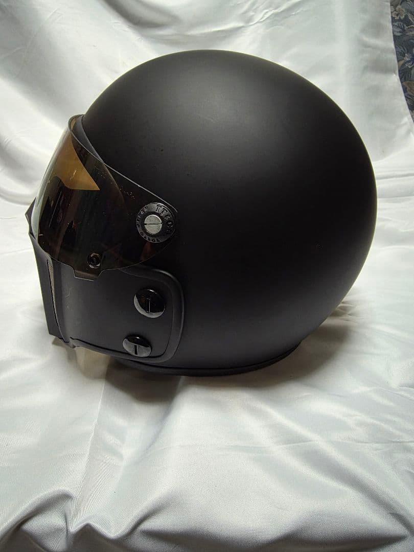 TT&COバイクヘルメット スモークシールド付き