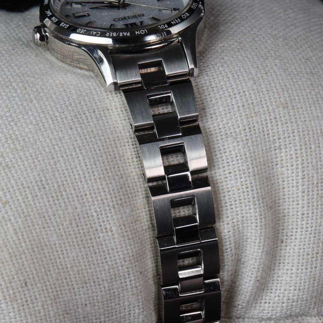 極美品 セイコーLk レディース腕時計1B35-0AY0 ラメ文字盤 白