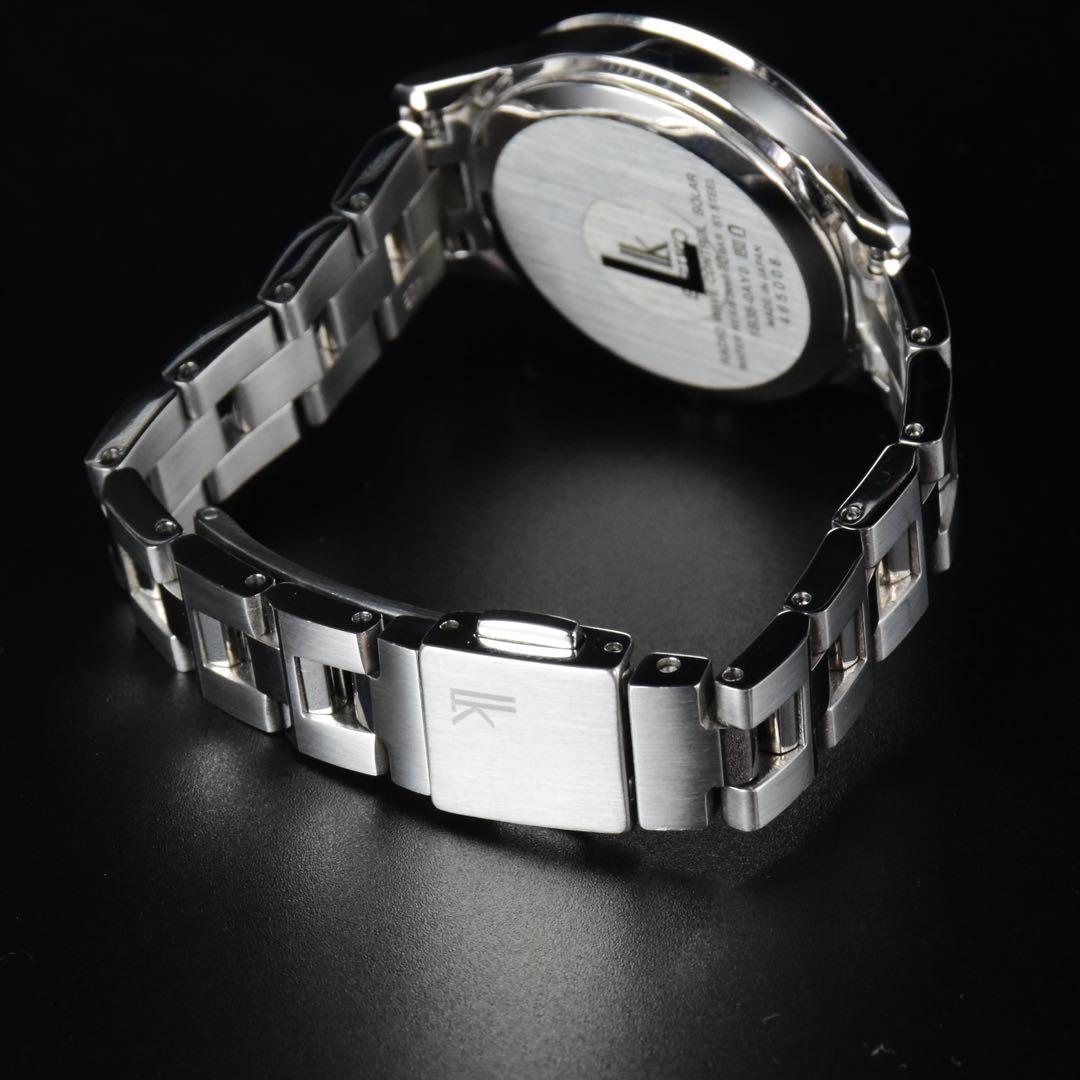 極美品 セイコーLk レディース腕時計1B35-0AY0 ラメ文字盤 白