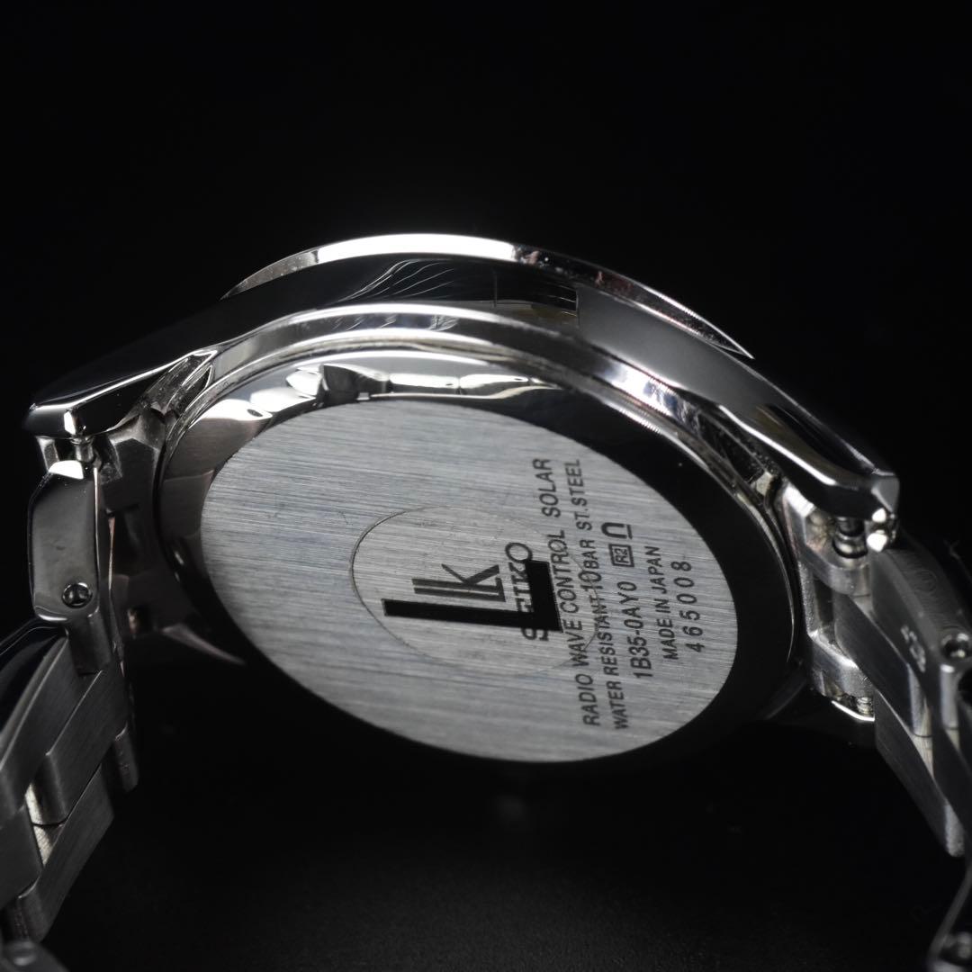 極美品 セイコーLk レディース腕時計1B35-0AY0 ラメ文字盤 白