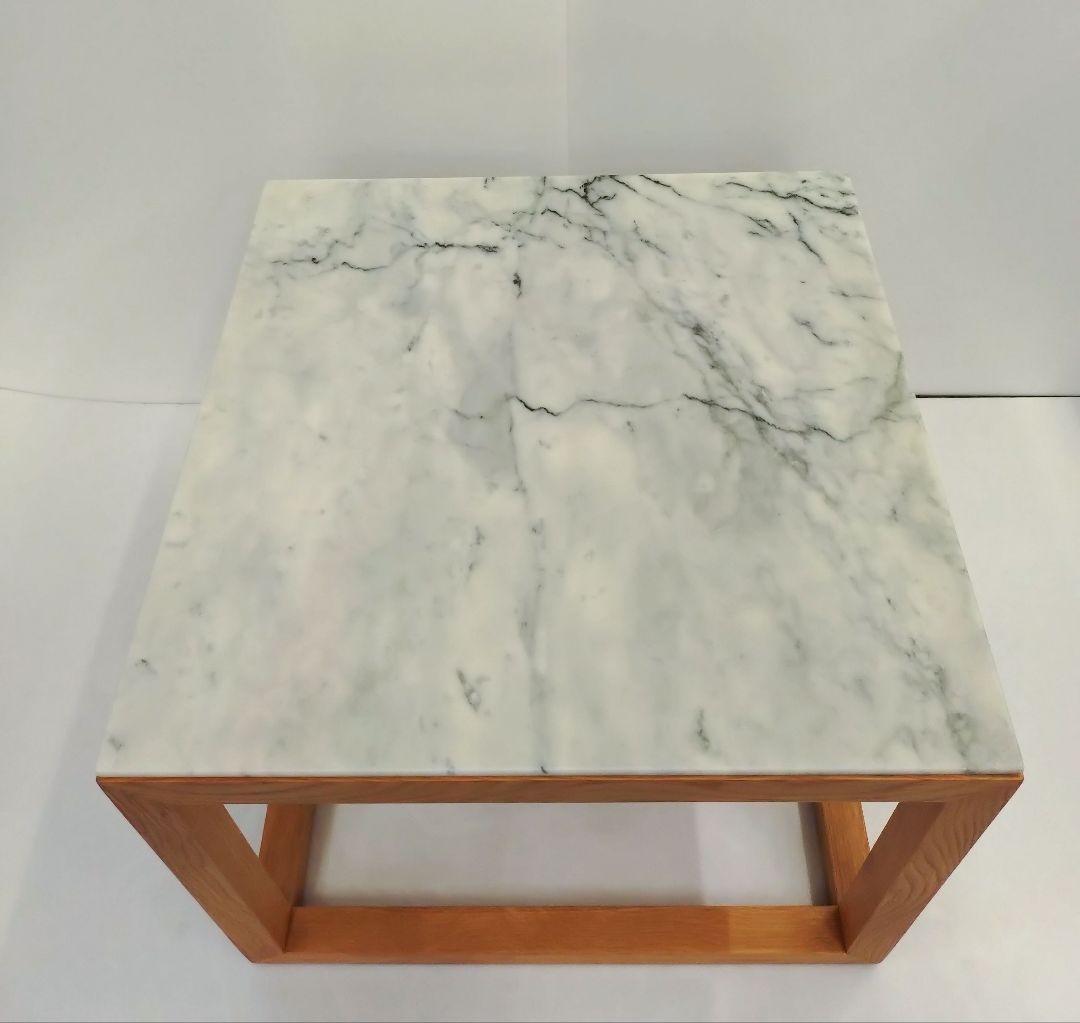 Cassina 大理石天板 サイドテーブル ナイトテーブル