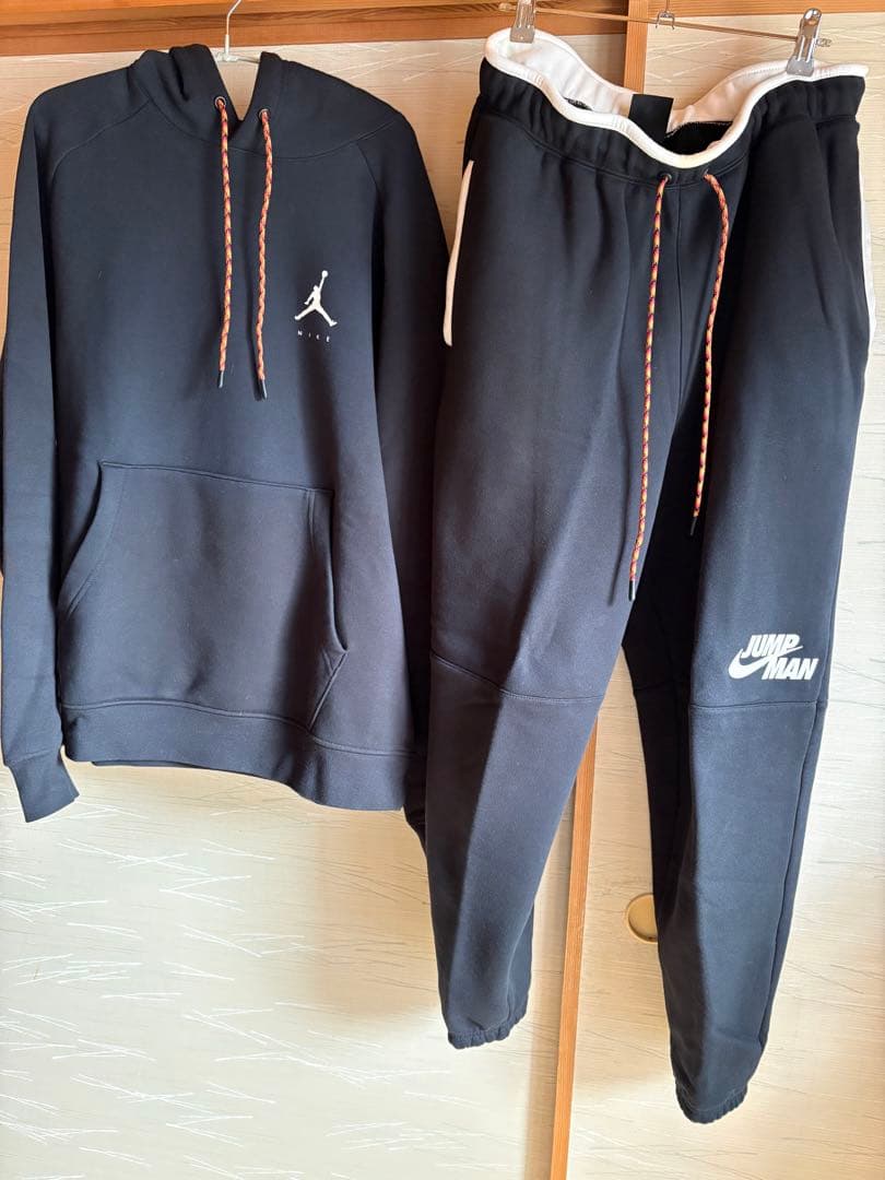 NIKE ジョーダン ジャンプマン フリース パンツ とパーカーのセットアップ