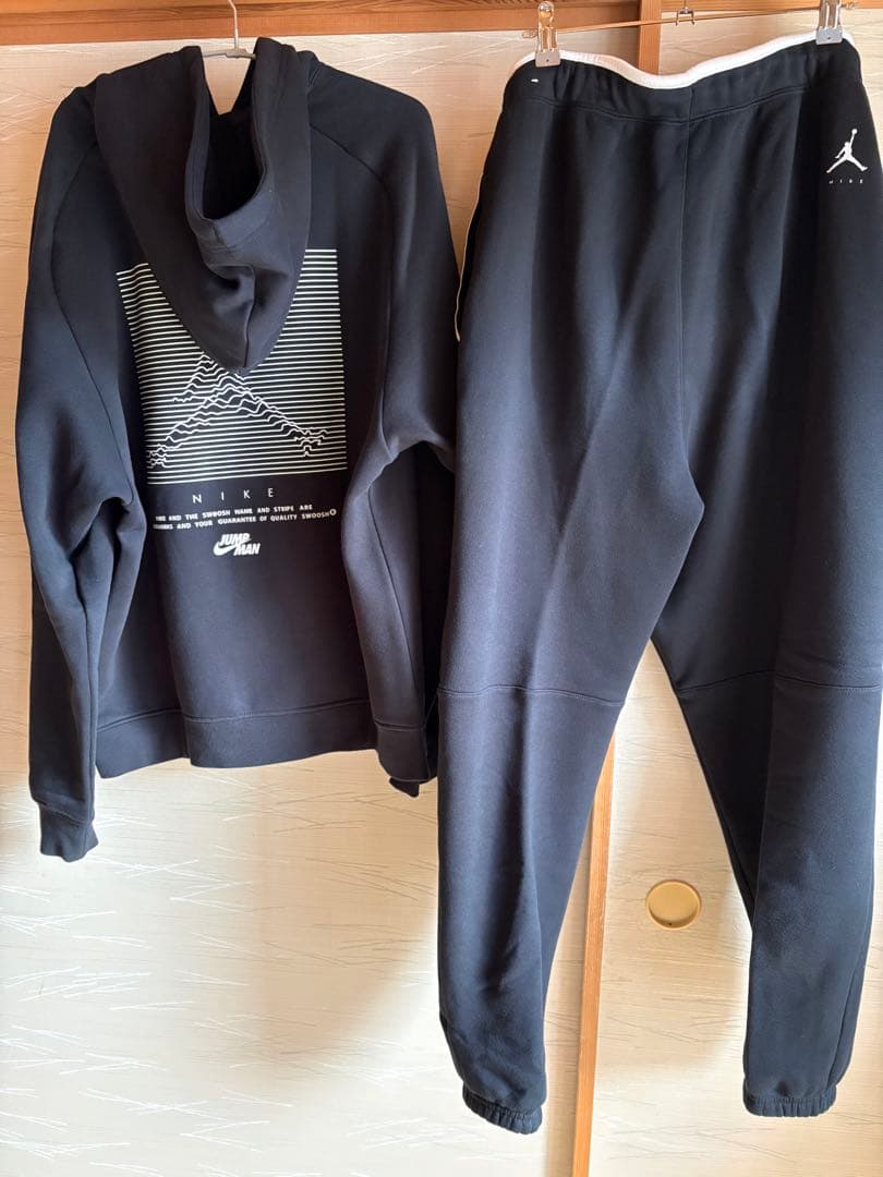 NIKE ジョーダン ジャンプマン フリース パンツ とパーカーのセットアップ