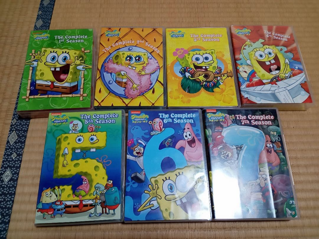 スポンジ・ボブ DVD 全シーズンセット 1〜7
