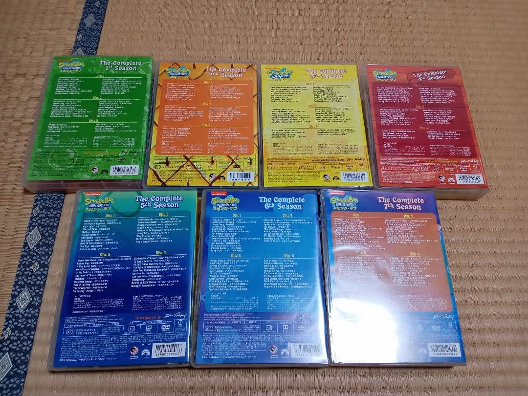 スポンジ・ボブ DVD 全シーズンセット 1〜7