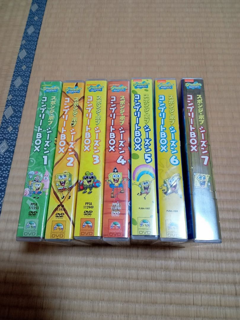 スポンジ・ボブ DVD 全シーズンセット 1〜7