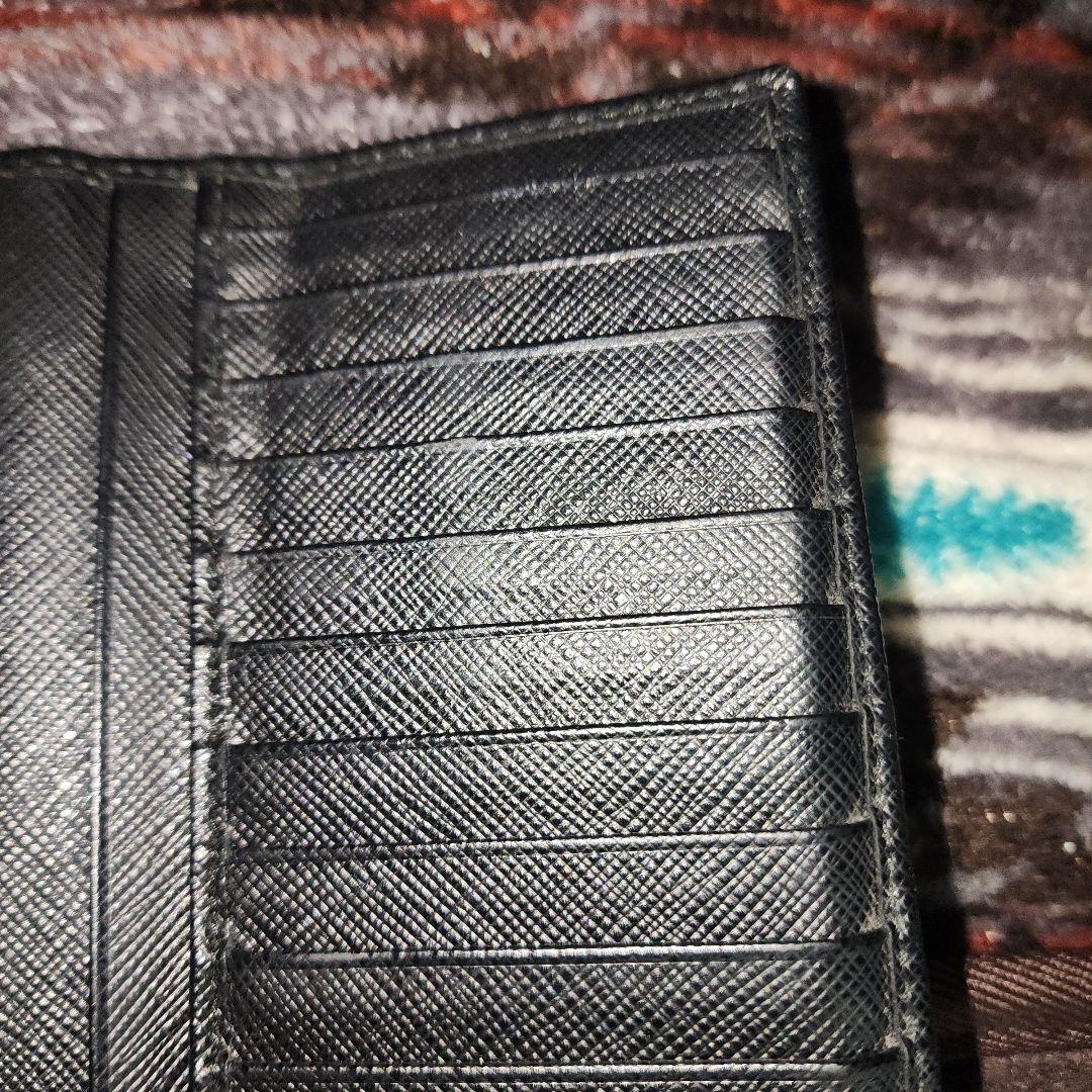 PRADA　サフィアーノトライアングル　長財布