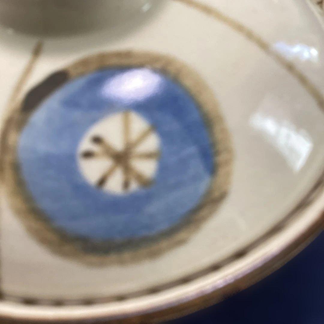 京焼梅絵小蓋物7客　　新品未使用　　嘉豊作