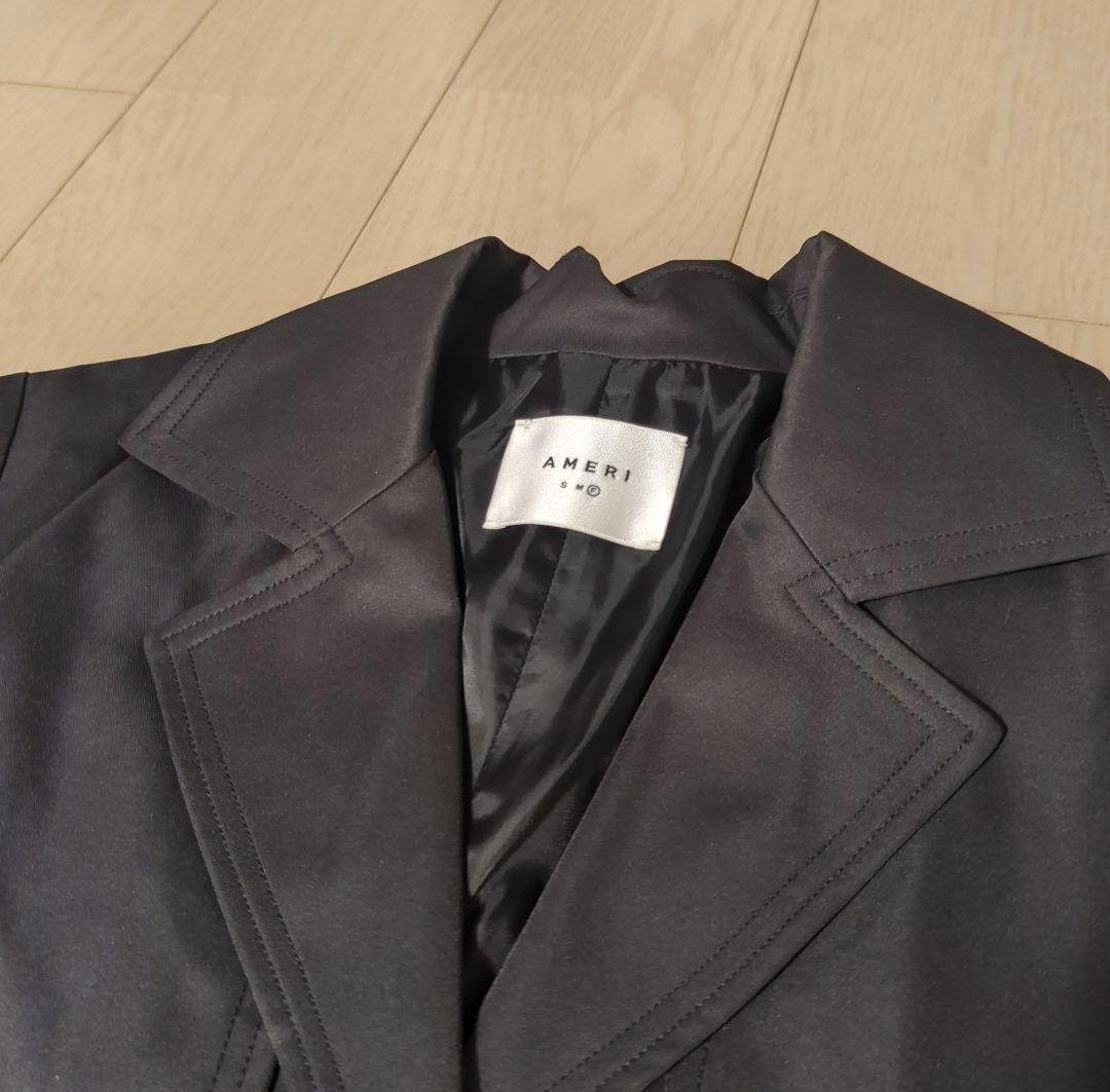 Ameri　BALLOON SLEEVE PLEATS TRENCH