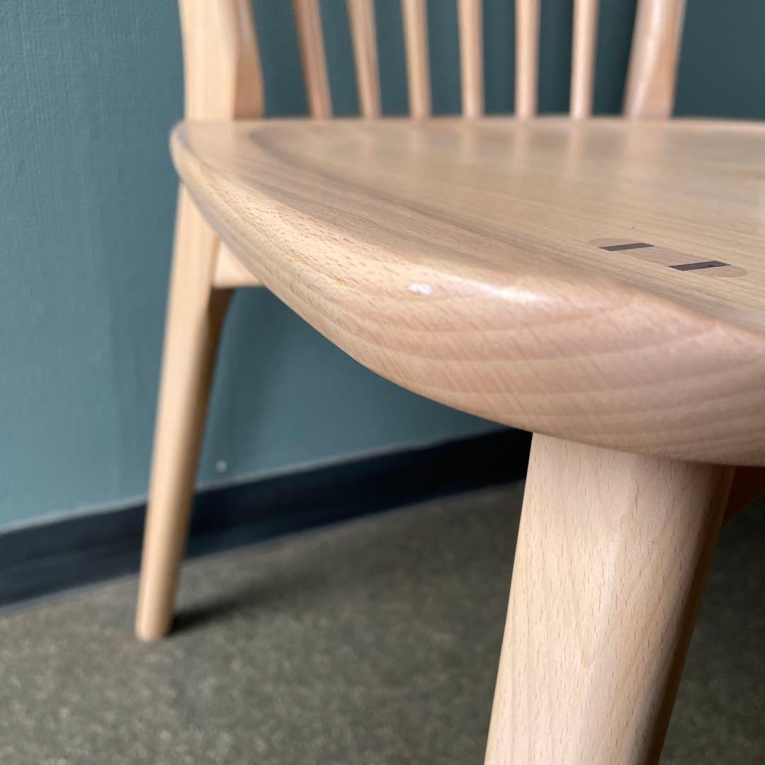 【美品】HIDA KAGU ダイニングチェア　飛騨家具④