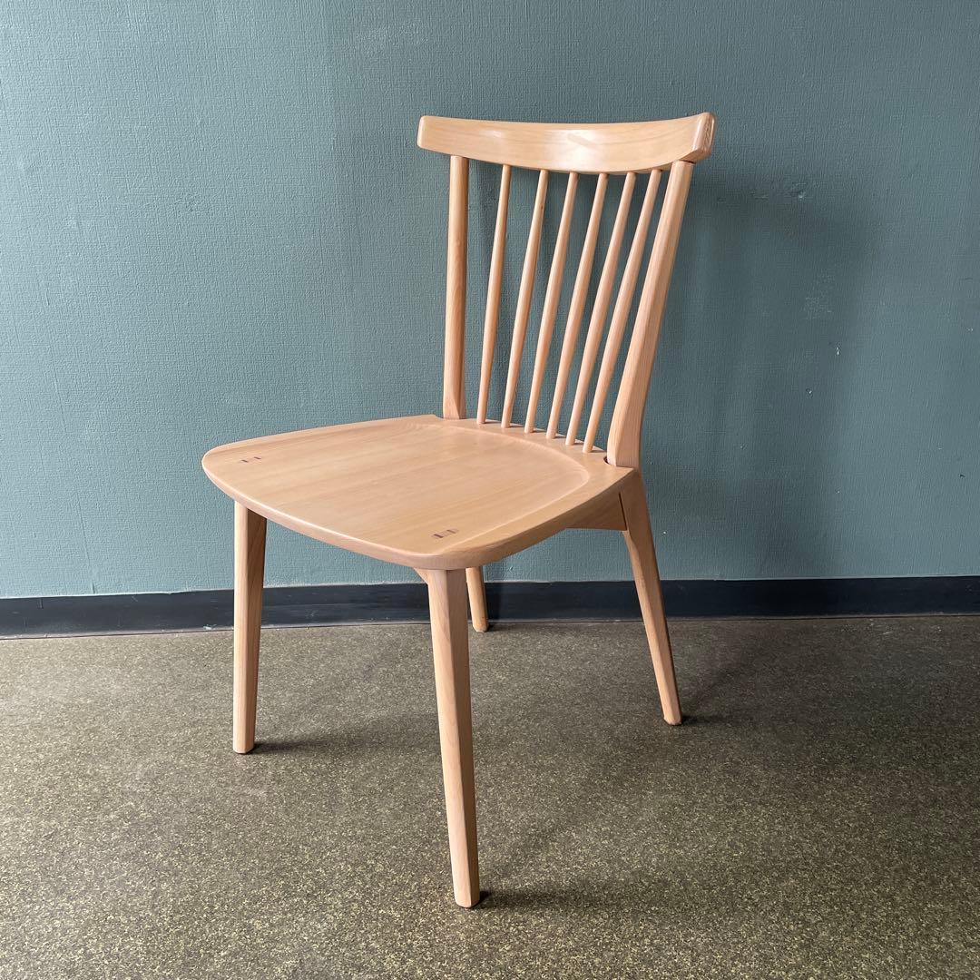 【美品】HIDA KAGU ダイニングチェア　飛騨家具④