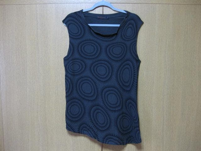 UNDERCOVERアンダーカバーSCAB期★GIZ柄ノースリーブカットソー黒M