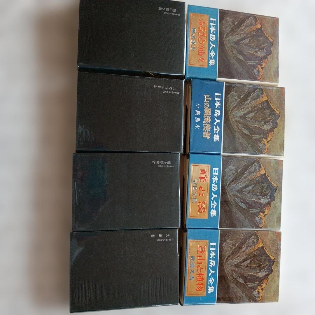 「日本岳人全集」　 全巻８セット　　日本文芸社