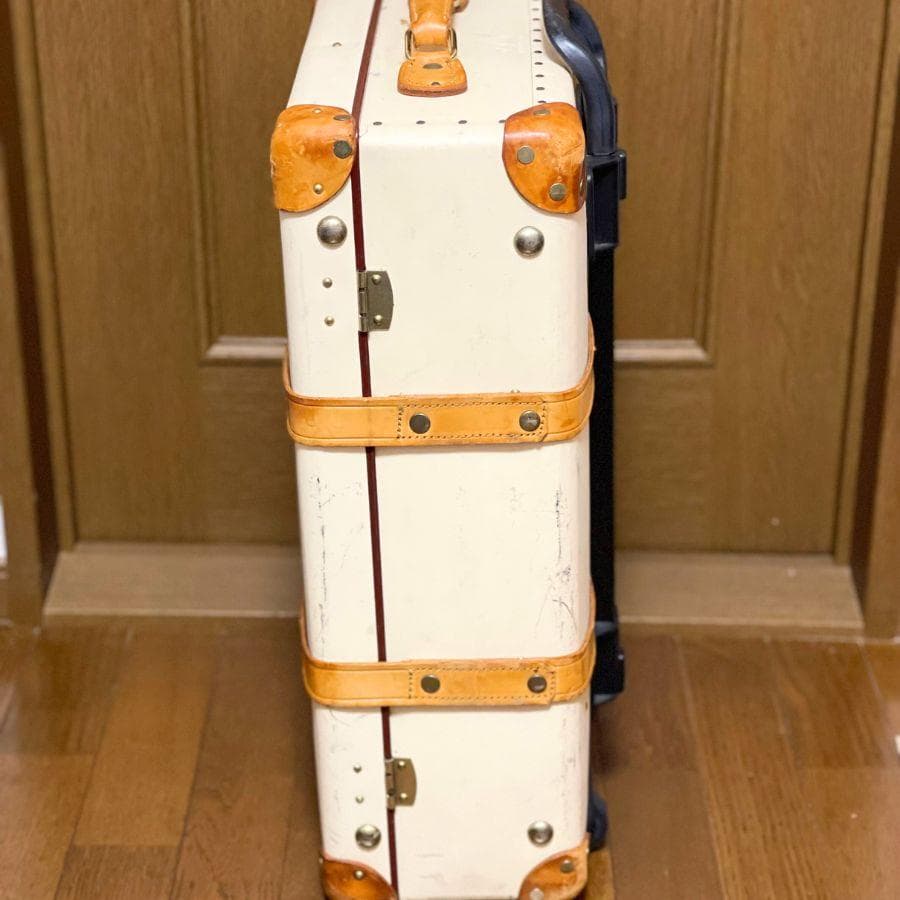 【✨グローブトロッター✨ サファリ】 キャリーオン 2輪 アイボリー