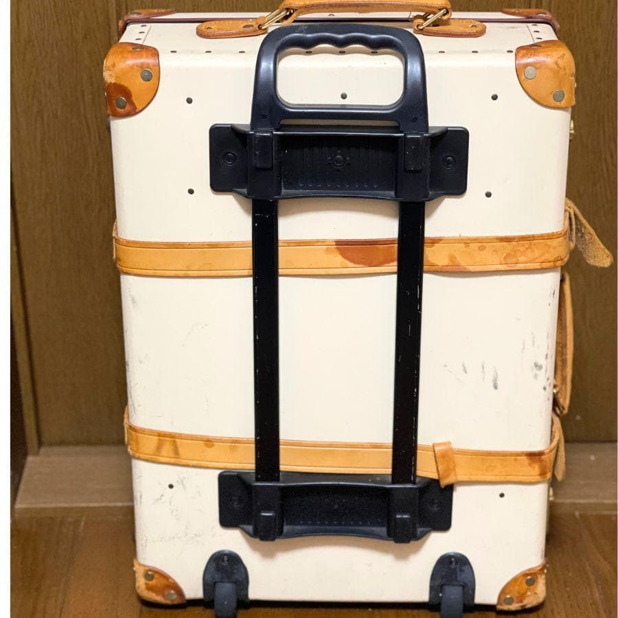 【✨グローブトロッター✨ サファリ】 キャリーオン 2輪 アイボリー