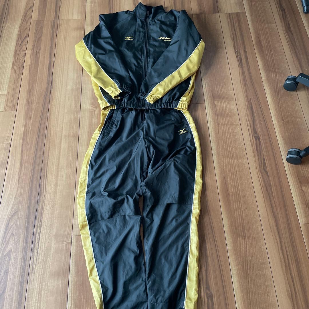 Mizuno Pro ジャージ L 黒/黄