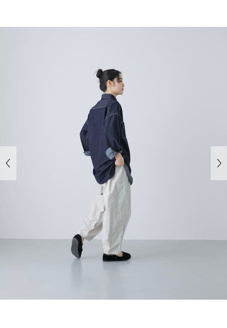 かぐれ　カラーコクーンパンツ