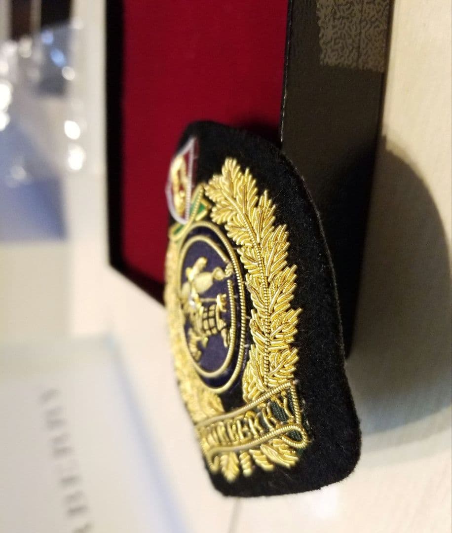 バーバリーエンブレム 新品未使用 美品 ホースマーク 刺繍150 160 大人S