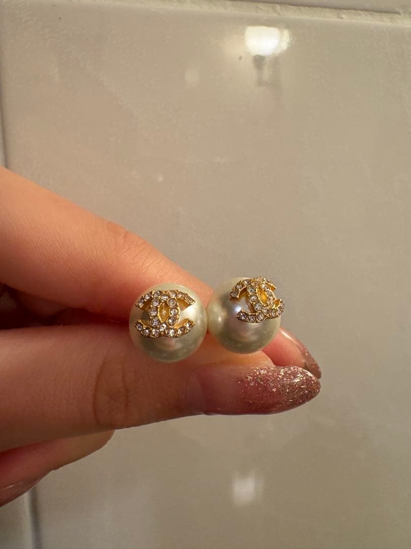 シャネル ピアス パール CHANEL