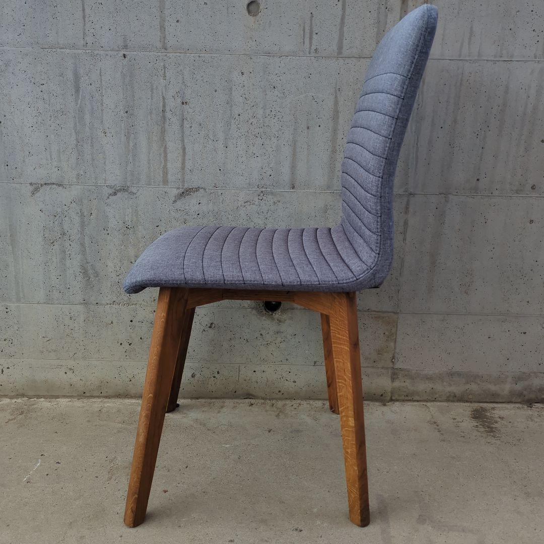 マーガレット　KARE グレー パブリック ダイニングチェア 布張り⑦