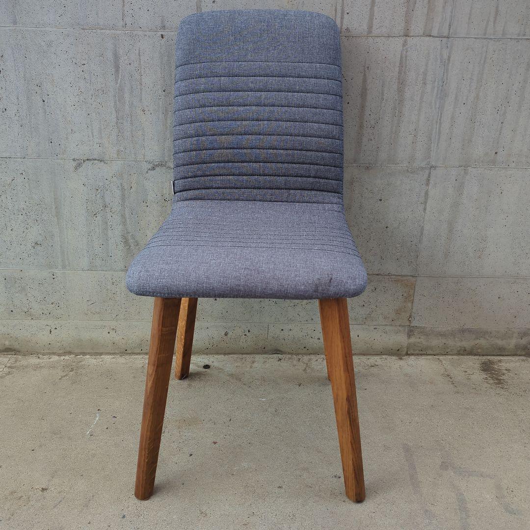 マーガレット　KARE グレー パブリック ダイニングチェア 布張り⑦