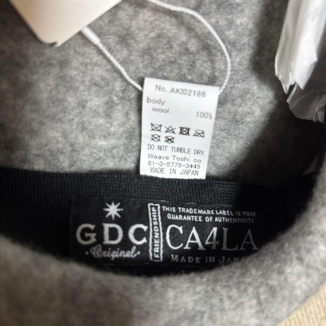 GDC × CA4LA ビッグベレー　グレー　grandcanyon キムタク