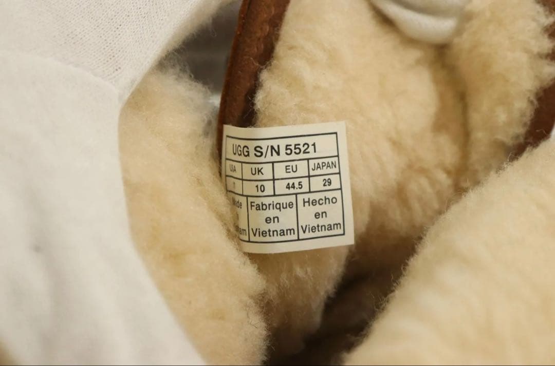 UGG スノーブーツ 29 UGG BUTTE BOOTS ブラウン×ブラック