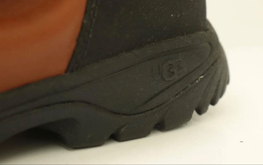 UGG スノーブーツ 29 UGG BUTTE BOOTS ブラウン×ブラック