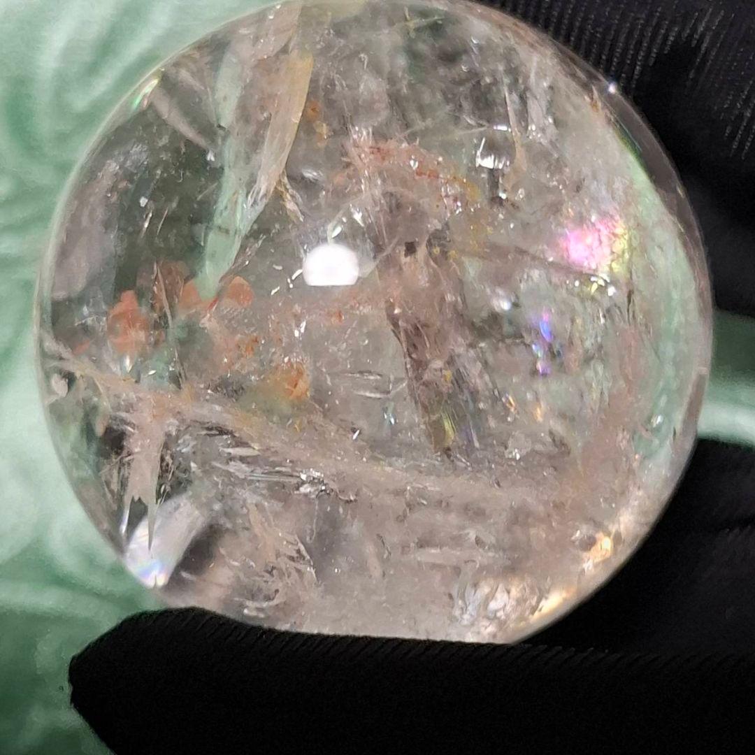 ご注文品です！希少激安！！ピンクファイヤークォーツスフィア お纏め