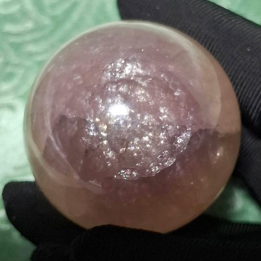 ご注文品です！希少激安！！ピンクファイヤークォーツスフィア お纏め