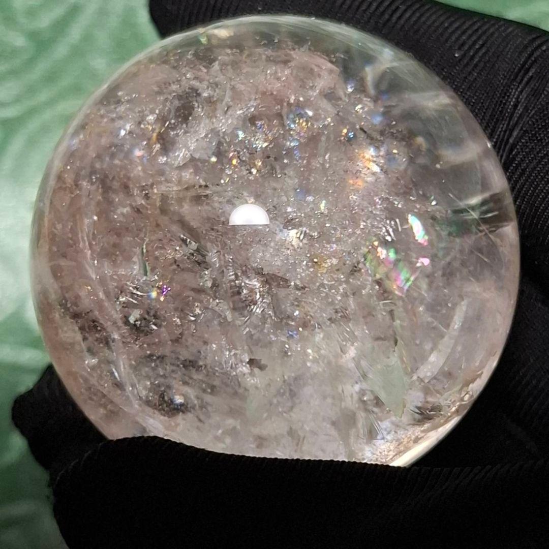 ご注文品です！希少激安！！ピンクファイヤークォーツスフィア お纏め