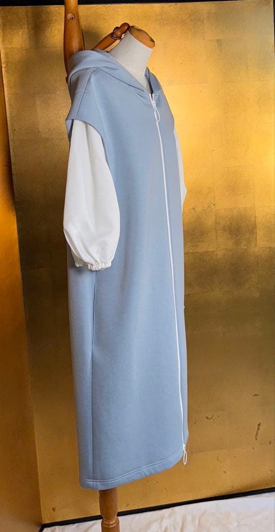 極美品【Reneルネ】フード付きオーバーサイズチュニック38