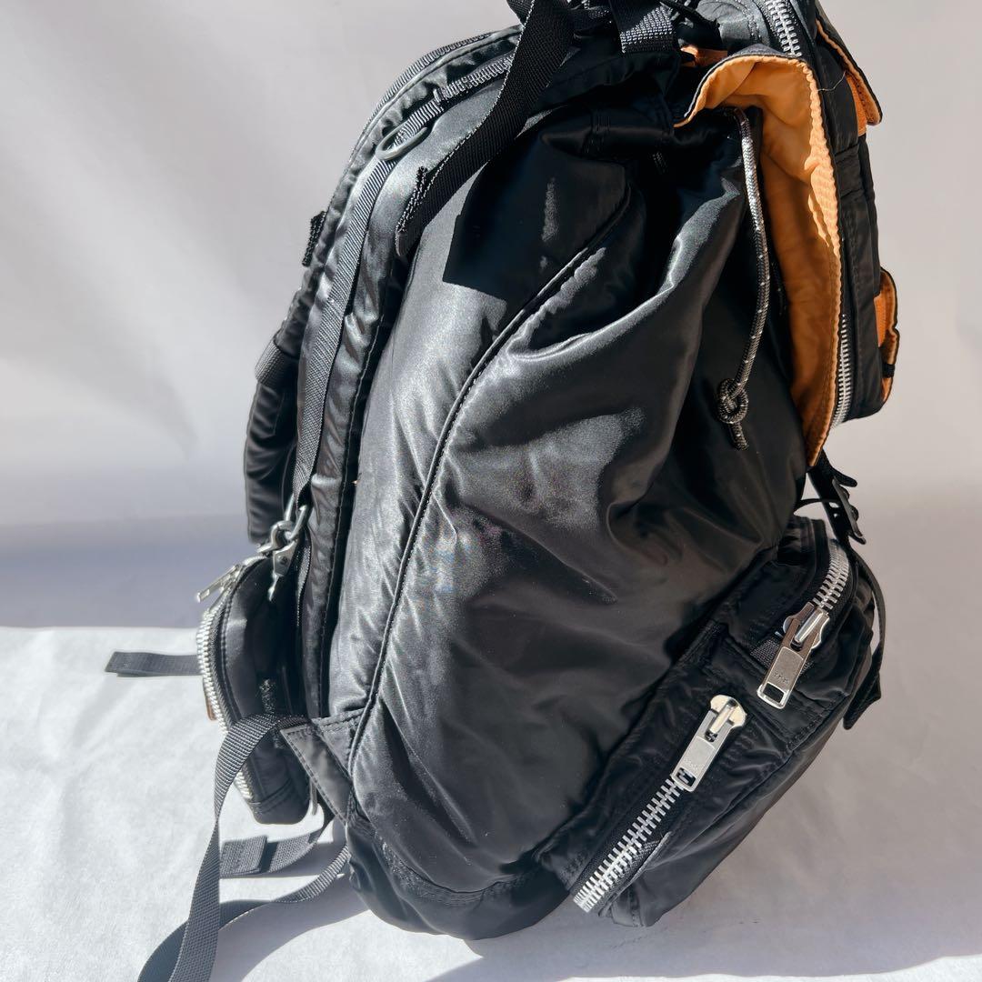 極美品✨ポーター タンカー　X L バックパック リュック　ブラック　ポーチ付き
