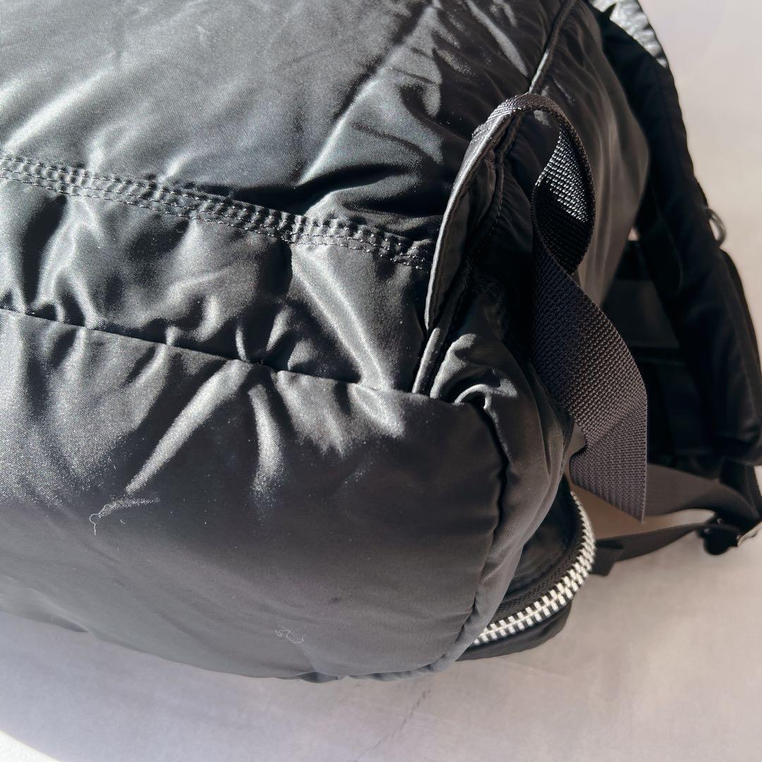 極美品✨ポーター タンカー　X L バックパック リュック　ブラック　ポーチ付き