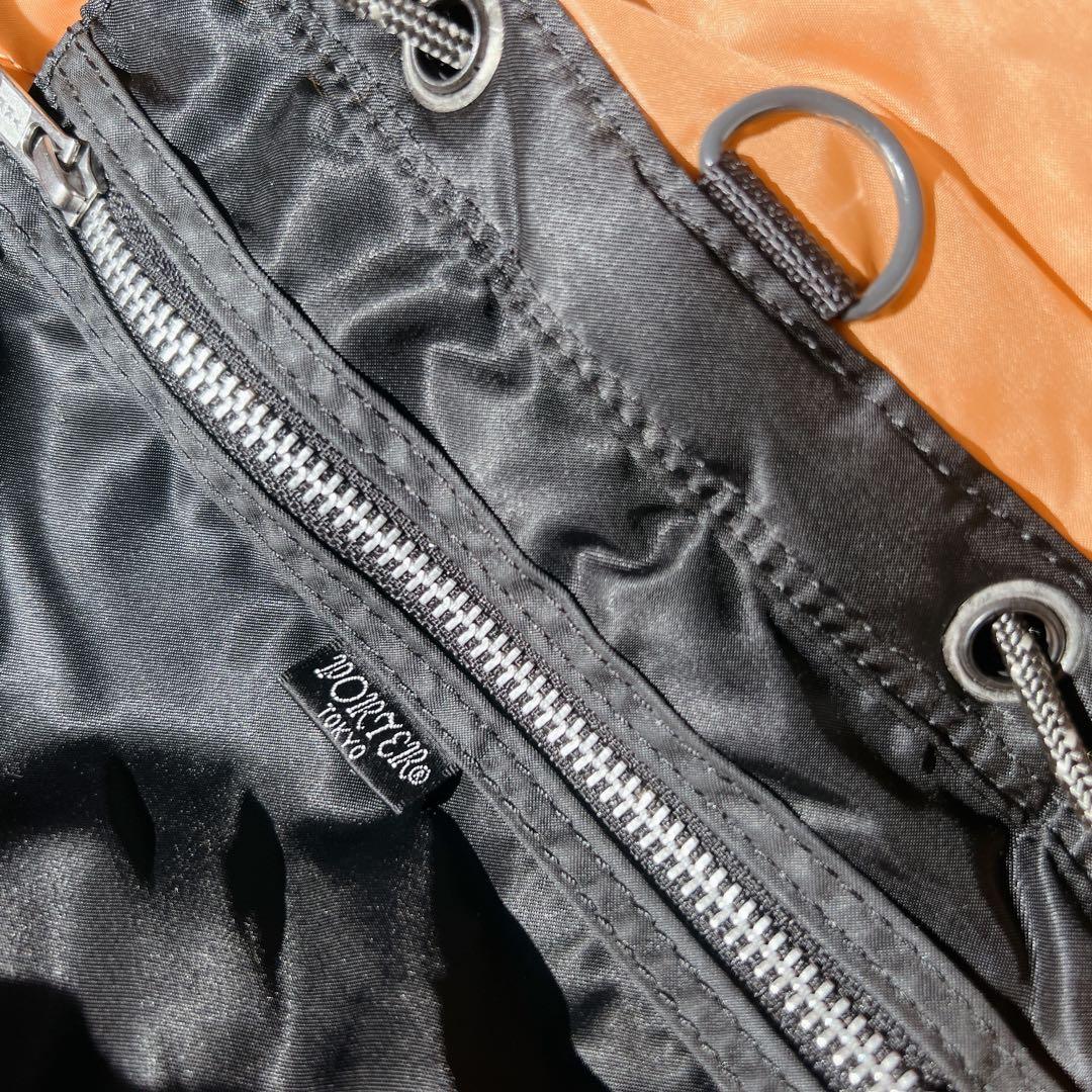 極美品✨ポーター タンカー　X L バックパック リュック　ブラック　ポーチ付き