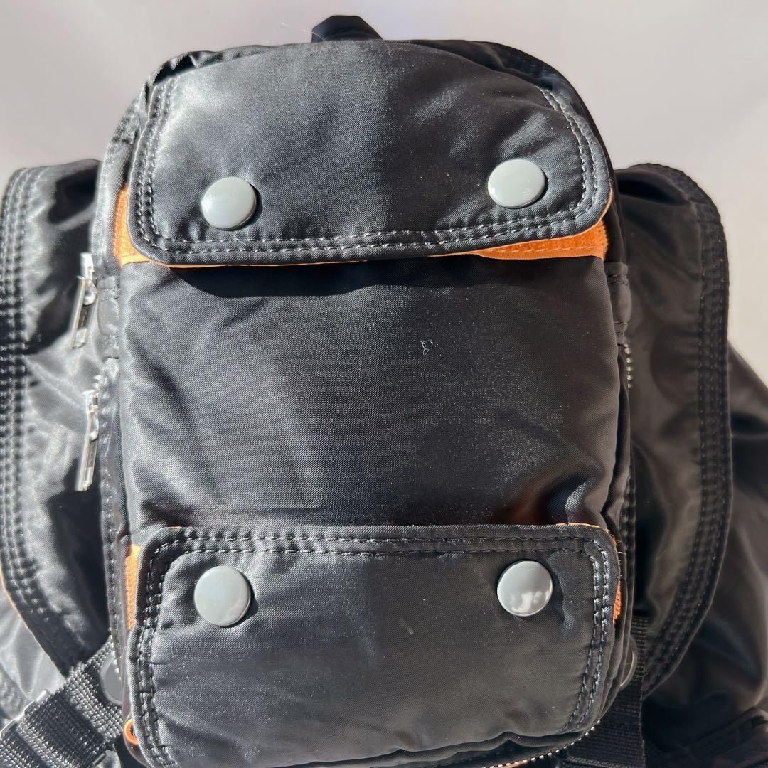 極美品✨ポーター タンカー　X L バックパック リュック　ブラック　ポーチ付き