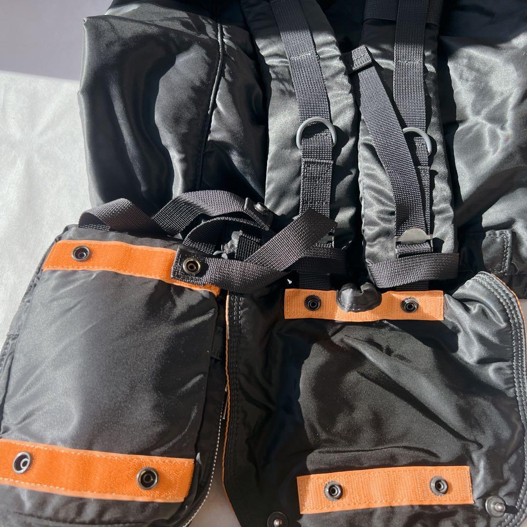 極美品✨ポーター タンカー　X L バックパック リュック　ブラック　ポーチ付き