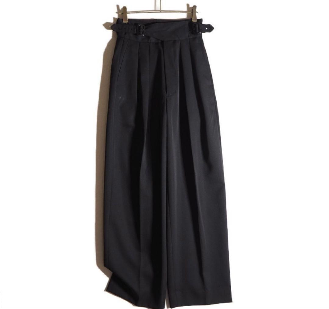 THE RERACS ザ リラクス パンツ ブラック 36 ワイドパンツ 黒