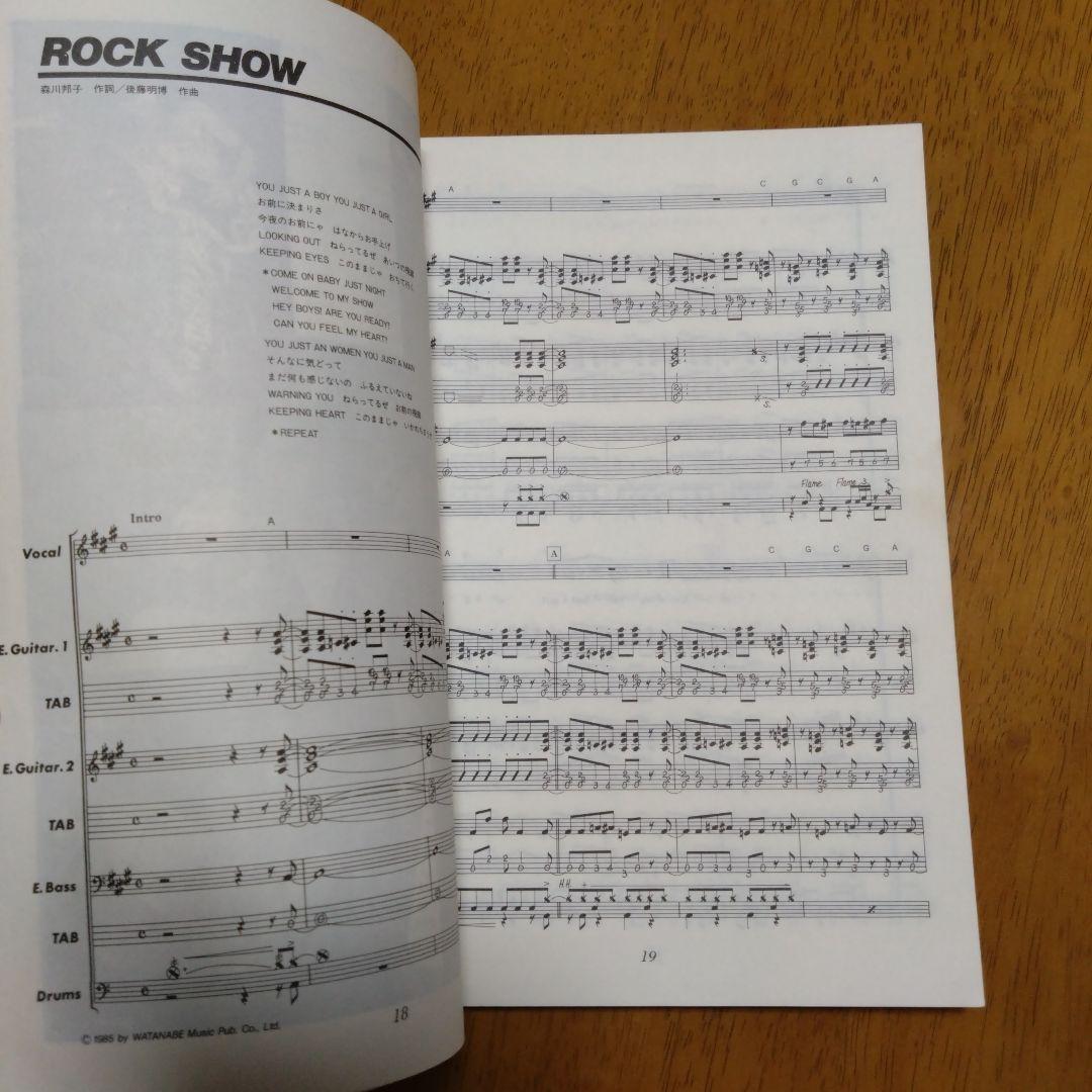 RAJAS/ TURN IT UP バンドスコア