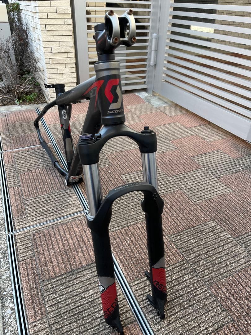 Scott マウンテンバイクフレーム サスペンションフォーク付き