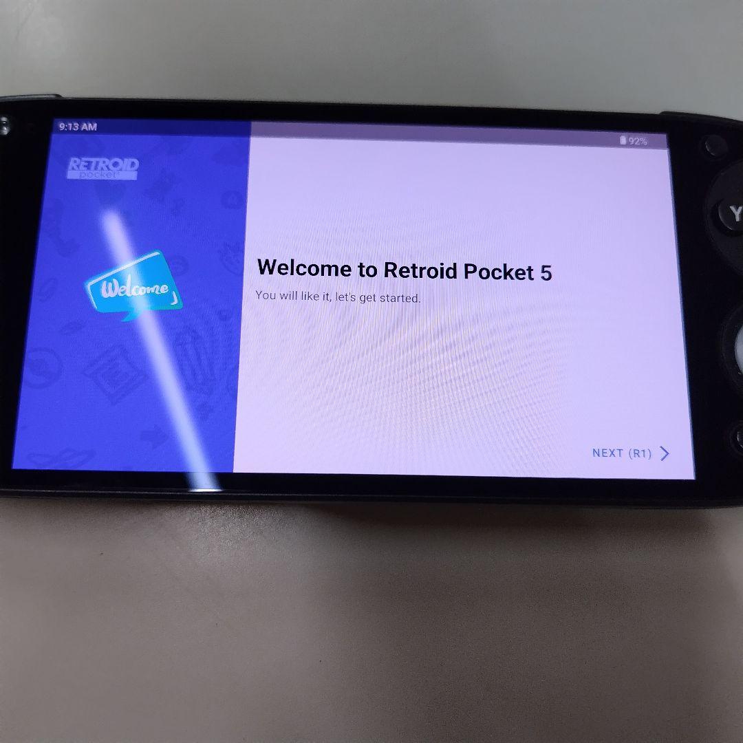 【中古美品】　Retroid Pocket5　Black　レトロイドポケット5