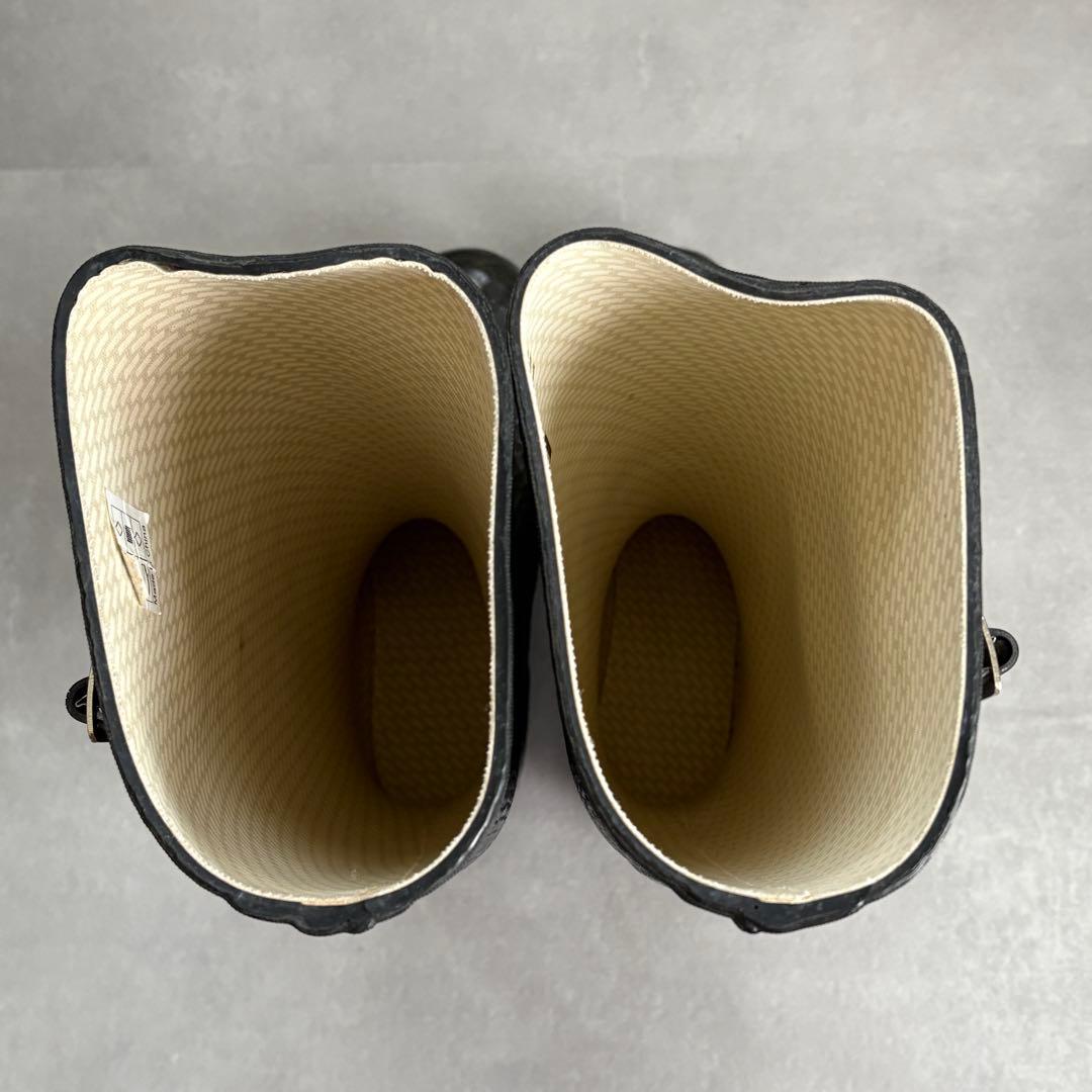 ハンター 希少 パイソン型押し レインブーツ 長靴 エキゾチック 【26cm】