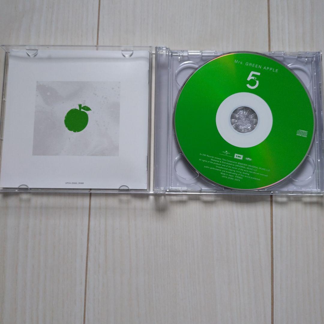 Mrs.GREEN APPLE「5」初回限定盤 CD+DVD