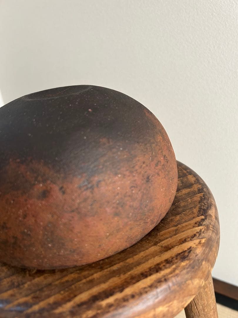 なっき　新品未使用　入手困難　人気陶芸作家　高田かえさん　茶土ドラ鉢　大